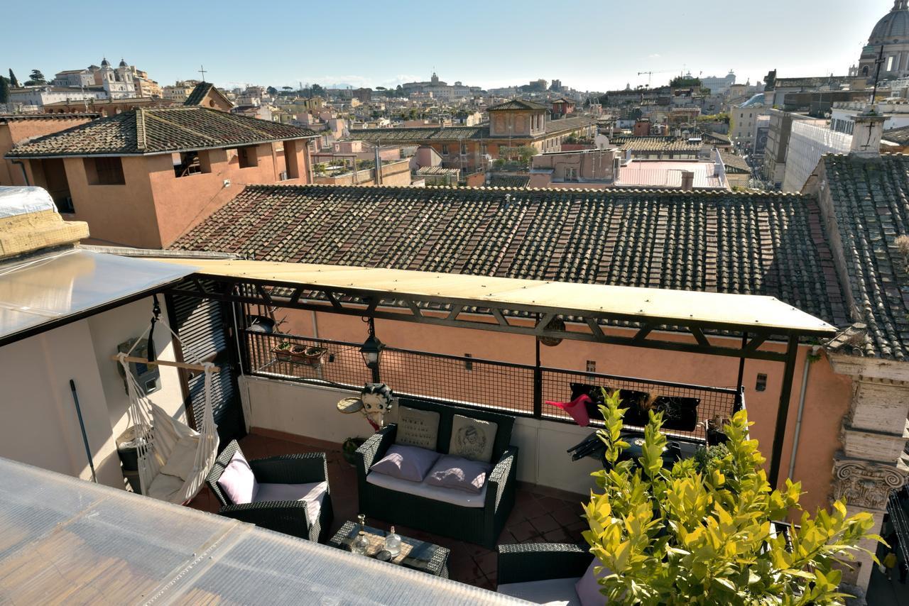 Irex Via Del Corso Private Attico With Jacuzzi Apartman Róma Kültér fotó