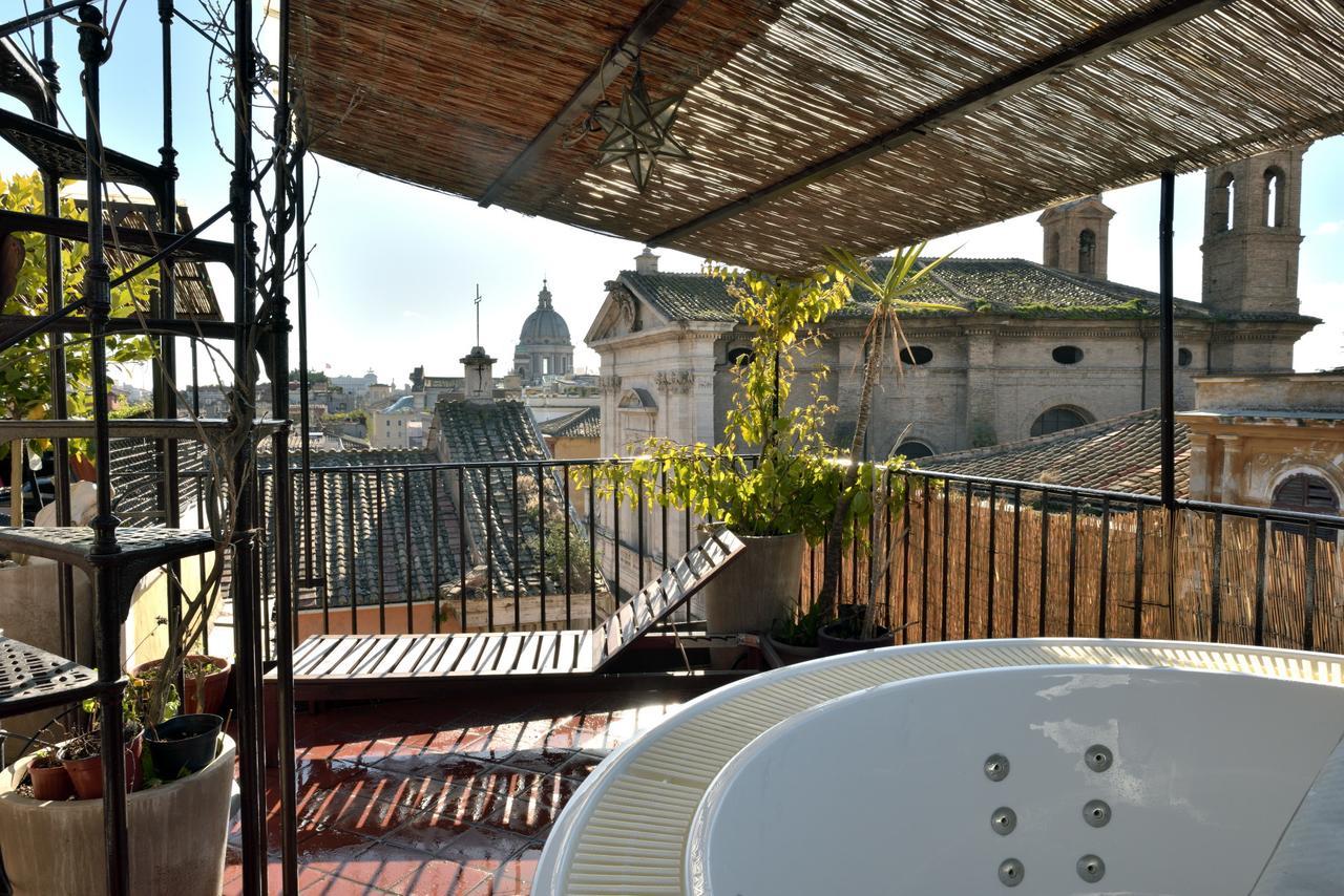 Irex Via Del Corso Private Attico With Jacuzzi Apartman Róma Kültér fotó