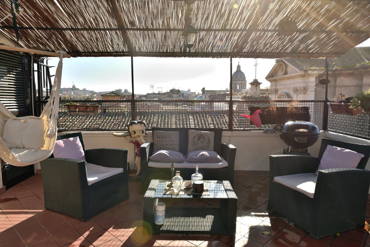 Irex Via Del Corso Private Attico With Jacuzzi Apartman Róma Kültér fotó